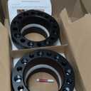 Youxmoto 4PCS 8x6.5 2'' Wheel Spacers Fit for Dodge Ram 2500 3500 1994-2010, Fit for Ford F250 F350 1975-1997, 130mm Hub Bore Wheel Adapters with 9/16"-18 Studs