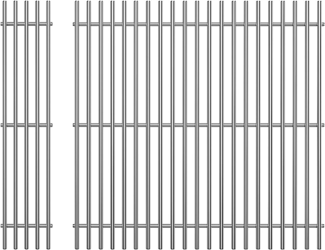 Grill Grates for Weber Spirit E210 2025 Replacement 7637, Stainless Steel Cooking Grids for Weber Spirit 200 Series GS4 Spirit II E-210 E-220 E-310 E-325 Front Control 7mm SUS304 BBQ Grill Parts