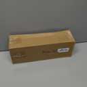 Queekay 100 Pcs Disposable Wooden Food Cones with 12 Holes Food Cone Display Stand Cone Holder for Charcuterie, Ice Cream, Catered Events, Party or Buffets(Straight,Bamboo)