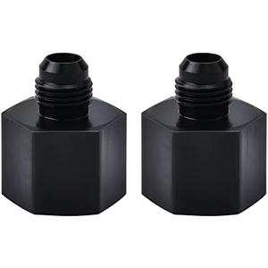 EVIL ENERGY 6AN Male Flare to 1/2 NPT Female Fitting Adapter Aluminum 2PCS