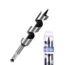 1-3/8 inch X 6.1 inch Auger Bit for Wood, 35x155mm Hex Long Auger Drill Bit for Wood, Hard Wood,Ship, Composite Materials, Drywall and DIY Projects
