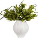 Melorca&Guilla Artificial Plants,6Pcs 33inch Faux Greenery Stems,Faux Branches for Vase, Artificial Plants Branches Vase Filler for Kitchen Office Shop Home Dcor