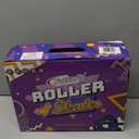 Kids Roller Skates for Girls Boys - Purple for Little Kids Age 4 5 6 7- Adjustable All Light up Wheels Indoor Outdoor Sports Birthday Gift for Son and Grandson, US 10C-13C 