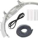 WE49X20697 Bearing Replacement for General Electric Dryer, WE3M26 Front Drum Bearing, WE9M30 WE09X20441 Felt, WE12M29 Belt, WE1M1067 WE1M481, WE1M504 WE1M333 Slides, GTDP300EM1WS GTDX300EM1WS