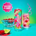 Alani Nu CHERRY TWIST Sugar Free, Low Calorie Energy Drinks, 200mg Caffeine, Biotin B Vitamins, Zero Sugar, 15 Calories, 12 Fl Oz Cans, 12 Pack (EXP 05/01/27)