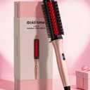 Infrared Thermal Brush, 2026 Upgrated Negative Ion Thermal Round Brush for Women Girls Hair Care, Larger Barrel for Faster Blowout, 6-Temp, Dual Voltage, No Damage, LED Display, 1.7 Inch Salon Styler