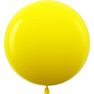 Bezente Yellow Giant Balloons 36 Inch - 8 Pack Jumbo Yellow Balloons Large Round Yellow Latex Balloons for Baby Shower Birthday Sunflower Theme Party Decorations