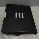 CasaZenith Foot Rest, Six Heights Adjustable Foot Rest for Under Desk at Work, Ergonomic Foots Stool for Under Office Desks, Under Desk Footrest with Foot Massage Roller, Chair Footrest for Leg Rests