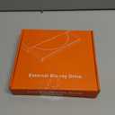 External Blu-ray Drive, Portable Blu-ray Player & CD DVD Burner  USB 3.0 & Type-C BD/DVD/CD Reader, Plug and Play, Lightweight for Windows/Mac/Linux (2 in 1)