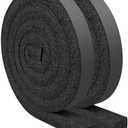 Yotache Air Conditioner Window Seal Kit - 1"x1" High Resilience Foam Weather Stripping Insulation Strip for AC, Noise Reducing, Air Leak Proof, No Glue, 13Ft Long (6.5Ft x 2 Rolls, Black)