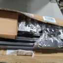 52FT H Track Lighting Rail Kit, Black 120V H Type Track Rail System