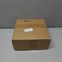 Honoson 100 Pcs Thicken White Mini Gift Bags with Handles, 3.9 x 4.7 x 2.4 Inch Small Paper Goodie Shopping Bags for Small Business Party Wedding Gift Wrap Valentine