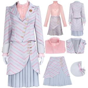 Glinda Cosplay Costume Women Glinda Dress Pink Movie Glinda Cosplay Outfit Good Witch (X-Small, Pink01)