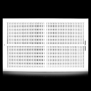 24x14 Vent Register [Duct Opening], Vent Covers for Home Ceiling, Two-Way Ventilation Register, Adjustable Solid Steel Wall Register Vent Cover (24"W x14"H [Duct Opening])