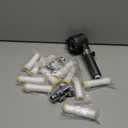 Filtered Shower Head with Handheld - High Pressure 3 Spray Modes Showerhead with Filters, 12 Replaceable Water Softener Filters for Hard Water | Ion Shower Drops Head with 75" Anti-Burst Hose (Gray)