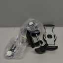 suptek Aluminum Alloy Cell Phone Desk Mount Stand 360 Tablet Stand and Holders Adjustable for iPad, iPhone, Samsung, Asus and More 4.7-11 inch Devices, Good for Bed, Kitchen, Office (YF208B) (Black)