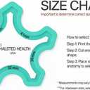 Silicone Male External Catheter, Self-Adhesive, Kink Resistant, Catheter, Urinary Incontinence Bag (29mm) (29MM - 30 PACK)