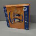 Swimming Pool Basketball Hoop Set by Hoop Shark - Orange/Blue - Inflatable Hoop with Ball - Perfect for Competitive Water Play and Trick Shots - Ultimate Summer Toy