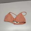 Volcom Womens Crop Bikini Top  Seamless Swim Top with Cropped Fit, Adjustable Straps, and Removable Cups (Small, Mauve)