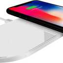 -Wireless Charging, 3-in-1 Wireless Charging Station, Qi2-Agreement 15W Wireless Charger for IP16/15/14/13/12, Headphone Storage Box Included -White45W Charging