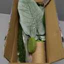 Cat Scratching Post 35'' Tall Cat Scratcher Tree Tower Scratching Posts for Indoor Cats with Cat Toy Mouse Hole and Interactive Wooden Ball for Kittens Adults Cats