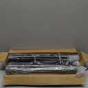 Table Leg Extensions for Straight/Bent Folding Tables, Metal Extenders, Reduces Stooped Work, Improves Back Pain, 4 Levels/Heights Adjustable Risers (4 Pack)