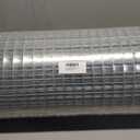 16 Gauge Galvanized Hardware Cloth 48in x 100ft Silver 1 inch Welded Garden Fence Roll for Gardens, Chicken Coops & Poultry Animal Netting Cage