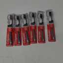 Colgate 360 Charcoal Infused Toothbrush, Floss-Tip Bristles, Soft (Colors Vary) - Pack of 6 (1 Count (Pack of 6), Black)