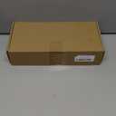 Htmeing 38 Inch Artificial Phalaenopsis Flowers Branches Real Touch (Not Silk) Orchids Flowers for Home Office Wedding Decoration,Pack of 2 (White)