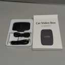 5-in-1 Wireless CarPlay Adapter Support Netflix/YouTube/TF, Wireless Android Auto & Carplay Adapter with USB-A/USB-C Cables, Convert Wired to Wireles Dongle