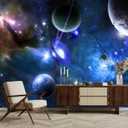 TUNDJ Beige Forest Wallpaper Mural Peel and Stick for Bedroom 137"x100"