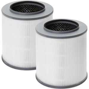 2 Pack 12030 Medium Room True HEPA Air Purifier Replacement Filter Compatible with Clorox 11030 & 11031 Air Cleaner Purifier for Home, 1,000 Sq. Ft. Capacity, Part #12030