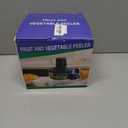 Electric Grape Peeler & Garlic Peeler Machine - Automatic Skin Remover for Cherry Tomatoes & Small Fruits - Portable Rechargeable Small Fruit Peeler Machine for Salads, Baby Food and Kitchen Gadgets (Blue)