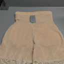 Padded Underwear for Women Butt Lifter Panties Booty Pads Butt Enhancer Lace Boyshorts Shapewear (Medium, #2 Beige-high Waisted)