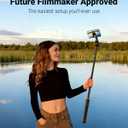 EUCOS 63" Magsafe Tripod, Tripod for iPhone & Magnetic Selfie Stick Tripod with Remote, Strong Magnetic Phone Holder for Magsafe, Extendable Phone Tripod Stand for iPhone/Android