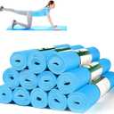Amylove 12 Pieces Yoga Mats Bulk 68x24x0.12 Inch Exercise Non Slip Fitness Workout Mats for Women Men Home Workout Gym Yoga