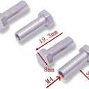 12mm to 17mm Wheel Hex Hub Adapter Extension Conversion for 1/10 RC Car and Upgrade 1/8 Tires