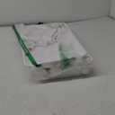 3 Tier Rolling Cart Organizer,Laundry Room Bathroom Organizers and Storage Office Shelves Mobile Shelving Unit Kitchen Trolley Cart with Wheels for Art,Craft,Diaper,Bedside,Snack(White)