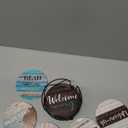 Bar Ceramic Cup Drink Coasters Set of 6 with Holder, Water Absorbent Round Monogram Cute Cool Morden Funny Unique, for Bottle Table Desk Farmhouse Office (Multicolor)