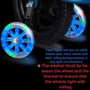 Bike Training Wheels, Pair of Heavy Duty Rear with Stabilizers Mounted Kit for Kids Boy Girls Bikes of Single Speed Bicycle with 12 14 16 18 20 Inch