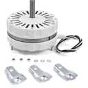 F0510B2944 Attic Ventilation Fan Motor for Lomanco 2000 and 1800 Series, Replace A0416B2059 F0510B2497 DOW-136-0-40-XIN-1, Exhaust Fan Motor 1/10hp, 1100RPM, 115Volts.