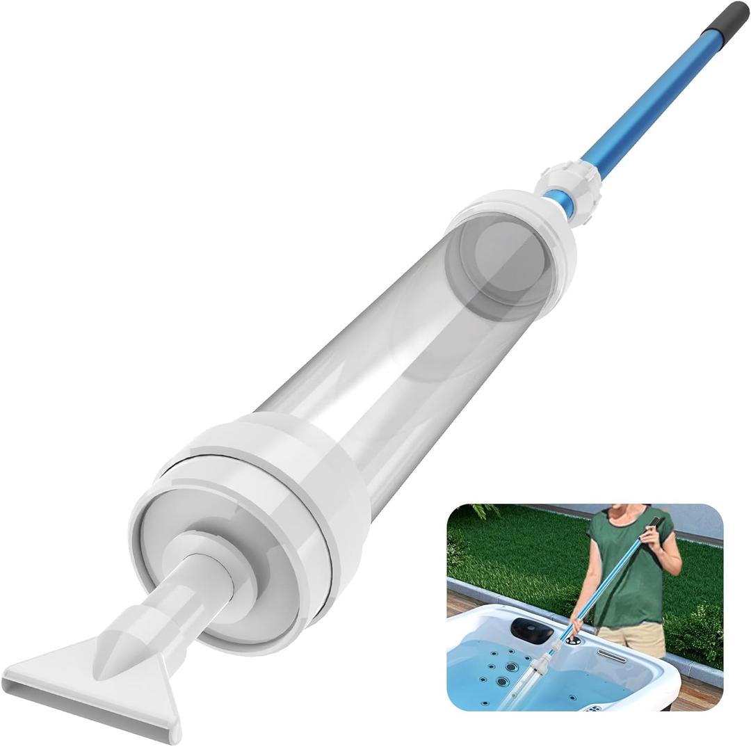 Spa Vacuum Compatible with 6250 Paradise Power - Self-Contained, No Pumping, Batteries - Picks up Rocks, Pennies, Beach Sand in Hot Tub, Above Ground Pool Spa Vacuum Compatible with 6250 Paradise Power - Self-Contained, No Pumping, Batteries - Picks up Rocks, Pennies, Beach Sand in Hot Tub, Above Ground Pool