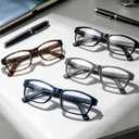 HEEYYOK 2.5 Reading Glasses Men Large Readers For Men Wide Black XXL Reader Oversized Frame Cheaters Reading Glasses For Mens Comfort Spring Hinge