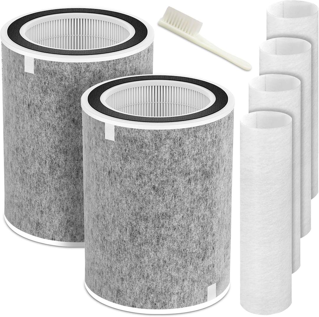 2 Pack HP302 HP202 Replacement Filter for Shark HP200 Series HP300 Series