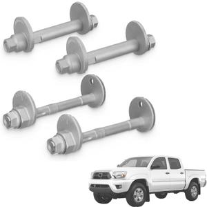 Lower Control Arm Cam Bolts Kit for Toyota Tacoma 4Runner FJ Cruiser 2003 2004 2005 2006 2007 2008 2009 2010 2011 2012 2013 2014 2015 03 04 05 06 07 08 09 10 12 13 14 15 48409-60020 48190-60020