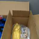 White Bounce House with Blower, 9x9x7FT Inflatable Castle with Slide & Ball Pit, Wedding Party Decoration & Kids Indoor Outdoor Jumping House