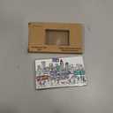 Beary Blu Cities Around The World Artwork Fridge Magnet Series - Designed in The USA - Collectible Souvenir & Gift (Charlotte)