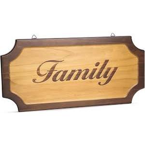 Family Sign For Home Decor