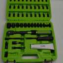 1/4 Torque Wrench, 52Pcs Dual-Range【10-230 in.lb/1-26 Nm】±3% Precision Inch Pound Torque Wrench 1/4 Drive, 72 Tooth Dual-Direction Bike Wrench Set for MTB, E-Bike, Moto Maintenance