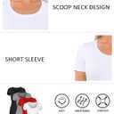 Cotton Tshirts for Women Short Sleeve Tshirt Basic Tees Plain T Shirt Womens Casual Tops Tee Undershirt Pack of 4, Medium 